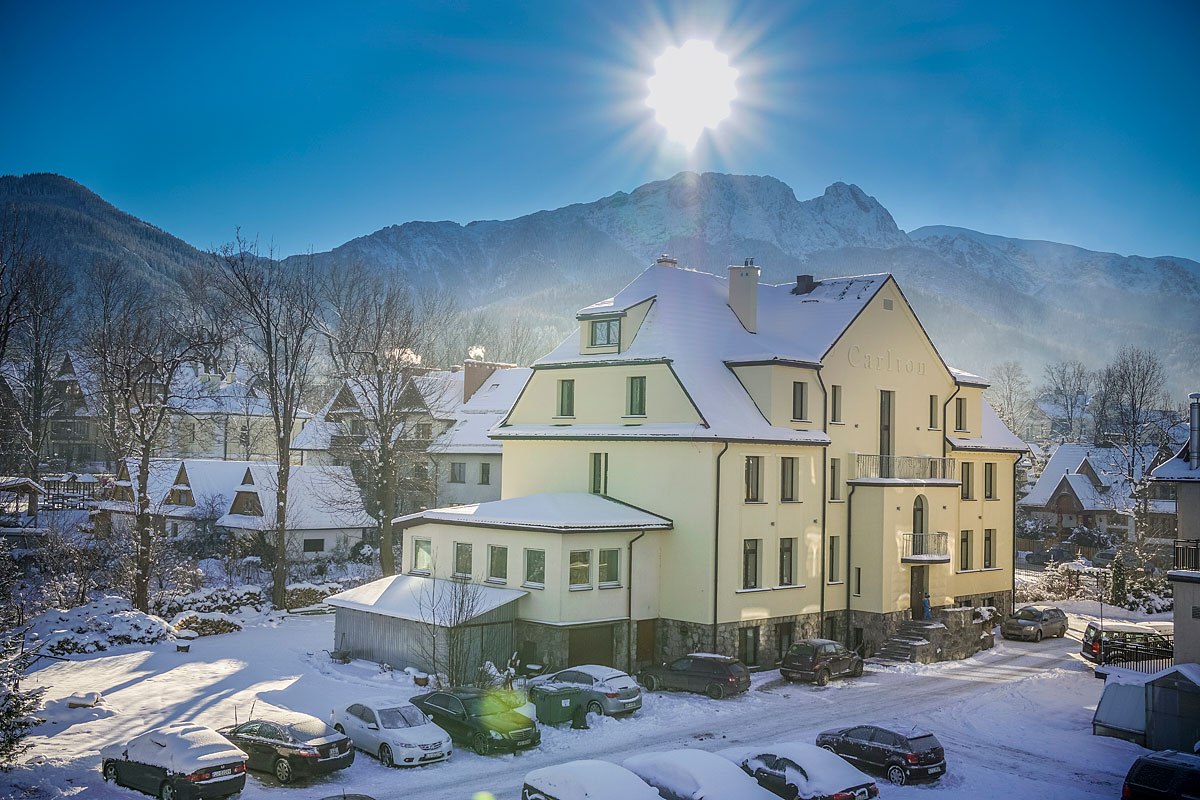 Willa Carlton Zakopane hory Tatry dovolenka v poľských horách